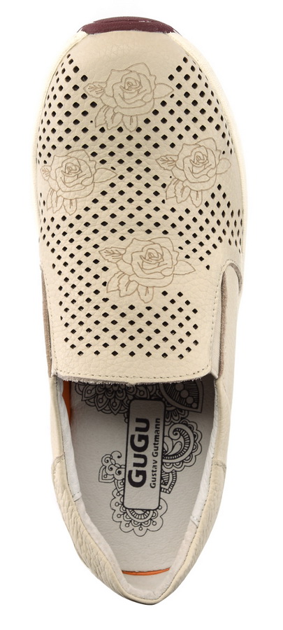 женские полуспортивные туфли натуральная кожа gugu германия