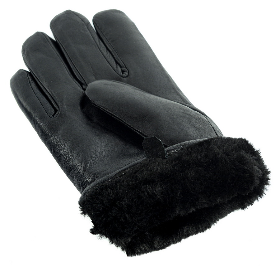 мужские перчатки большой размер овечья кожа / искусственный мех pittards