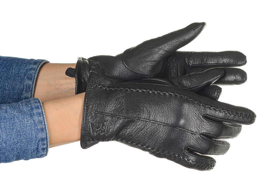 женские перчатки оленья кожа / шерсть gloves
