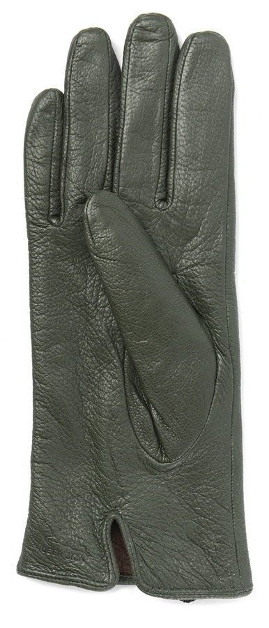 женские перчатки кожа оленя / флис matrix