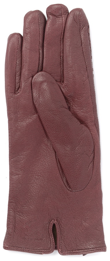 женские перчатки кожа оленя /флис matrix