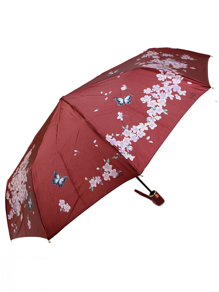 женский зонт автомат цветы антиветер umbrella