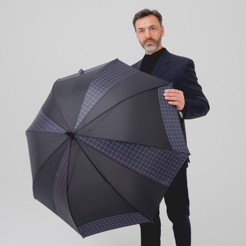 зонт-трость мужской полуавтомат трость flioraj