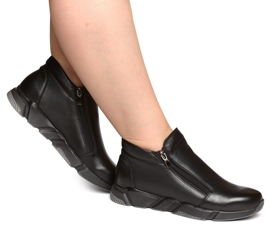 женские ботинки натуральная кожа / байка corvetto