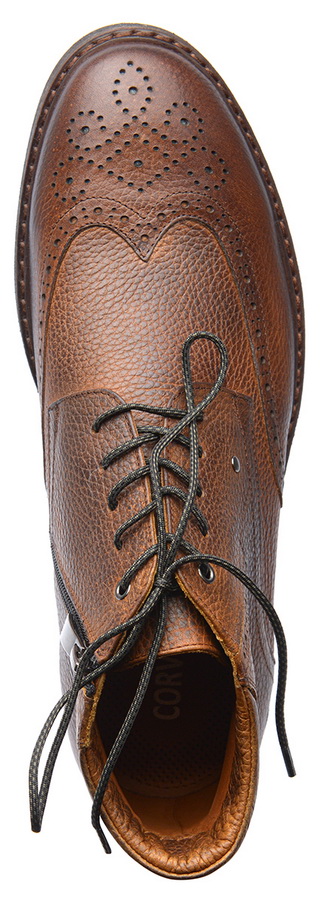 мужские ботинки натуральная кожа/натуральная кожа corvetto италия