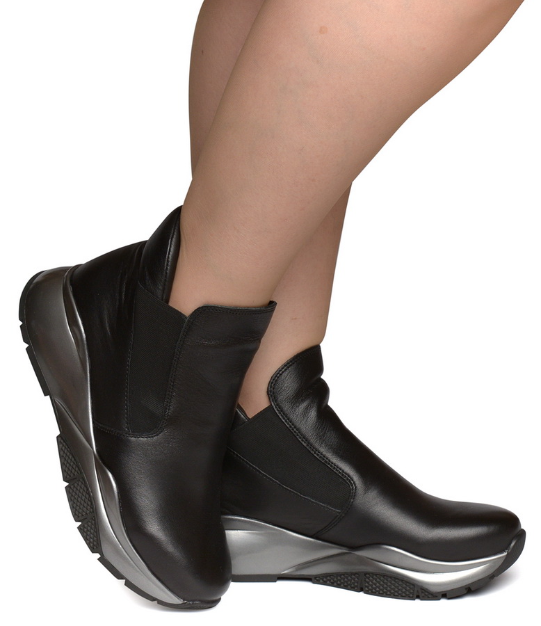 женские ботинки натуральная кожа/байка  corvetto