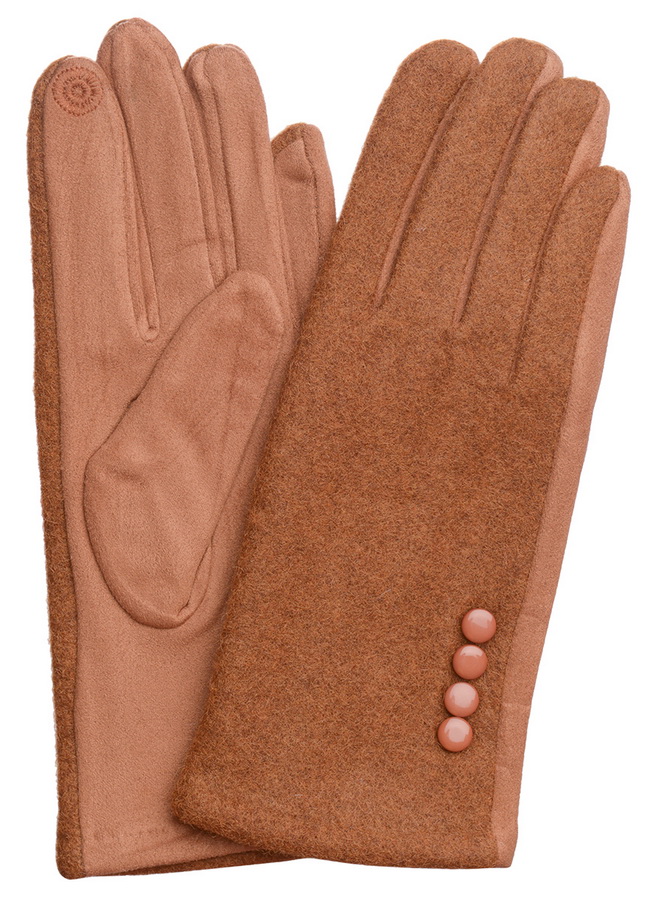 женские перчатки  текстиль шерсть / трикотаж на флисе