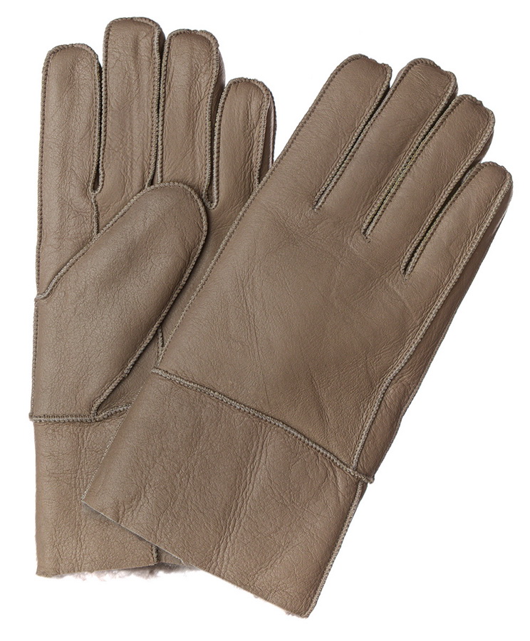 мужские перчатки дублёнка / мутон м (9)-2xl (12)