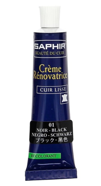 жидкая кожа saphir creme renovatrice тюбик для восстановления кожи 25 мл франция