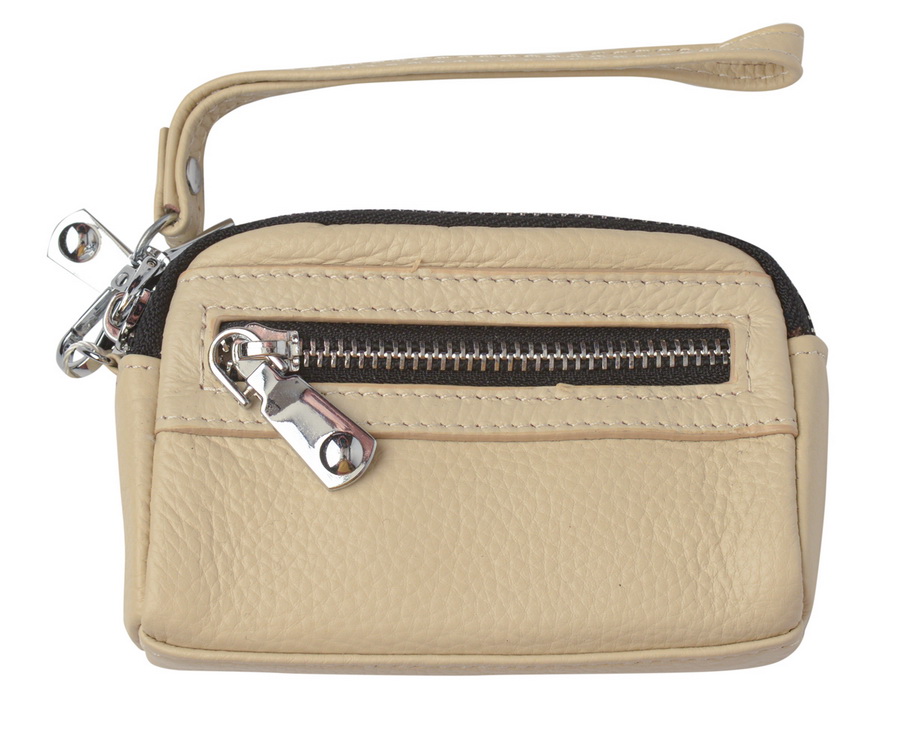 женский кошелек - мини-сумочка для мелких предметов натуральная кожа тайвань