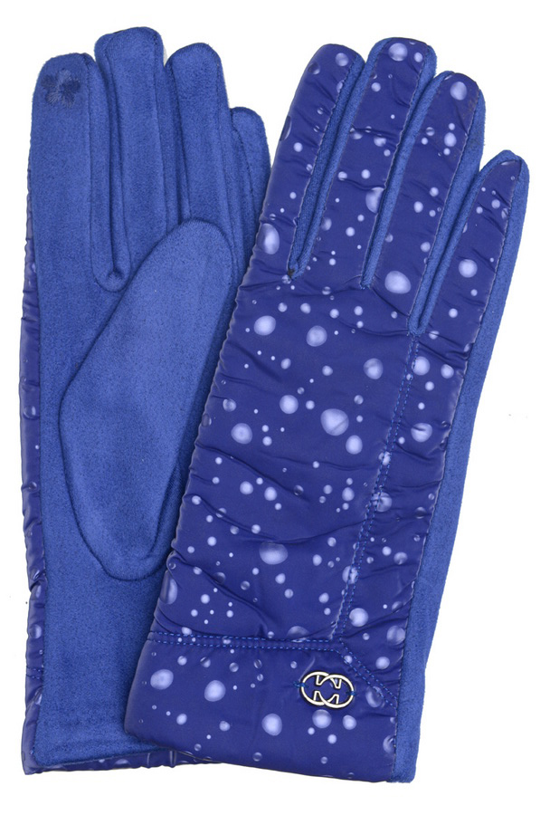 женские перчатки трикотаж утепленный