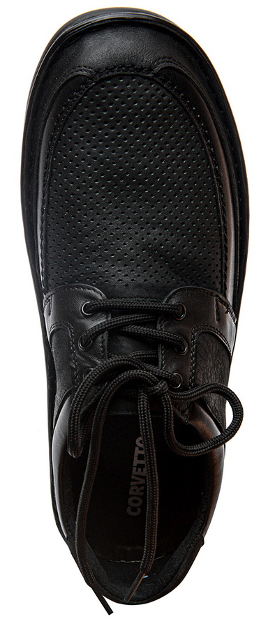 мужские туфли летние натуральная кожа + нубук corvetto италия