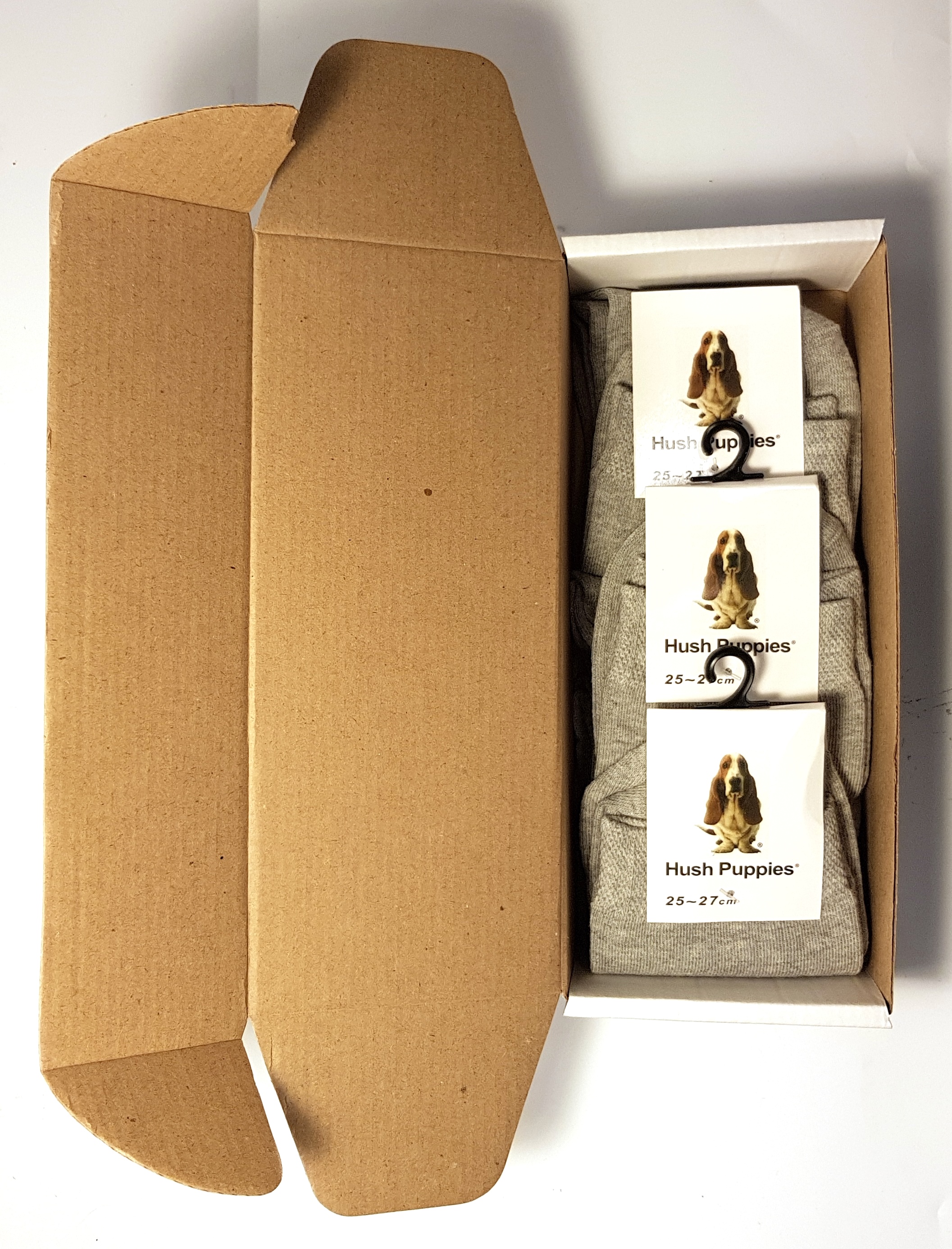носки мужские комплект в подарочной коробке 25-27 hush puppies